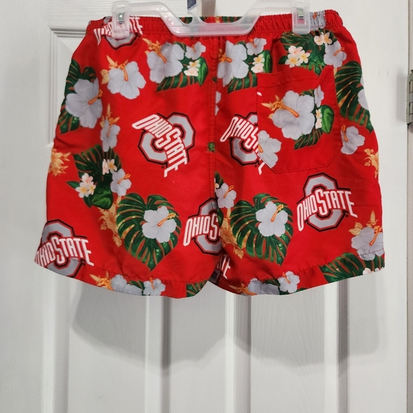 Ohio State Hawaiian Swim Trunks - Picture 2 of 4